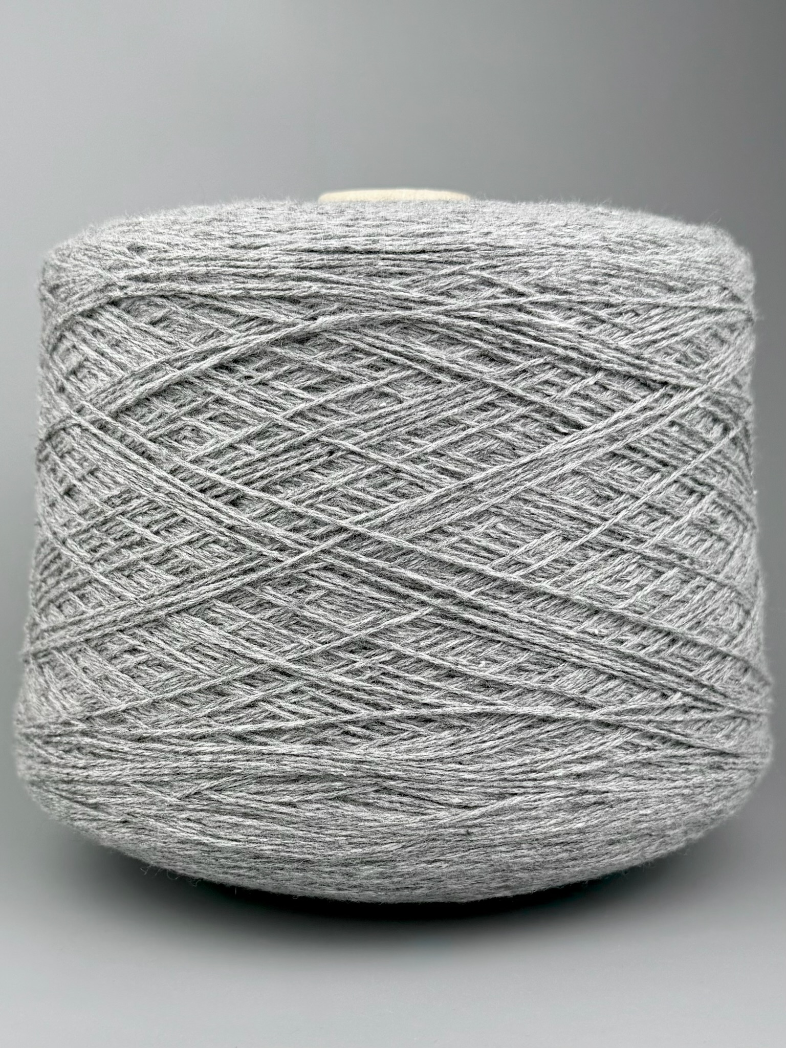 G&G Filati Divino 3/14 – Laine cachemire soie Gris moyen mélange photo 2